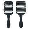 WETBRUSH PRO FLEX DRY PADDLE PLAUKŲ DŽIOVINIMO ŠEPETYS ILGIEMS PLAUKAMS, JUODAS