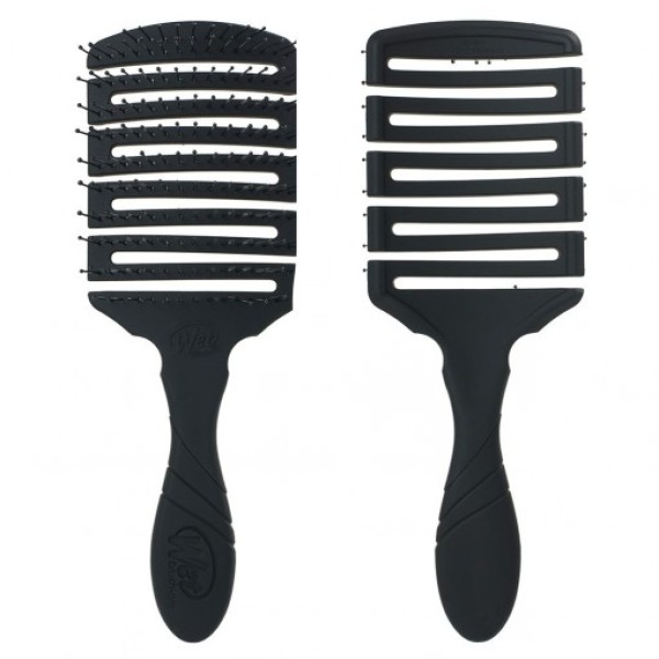 WETBRUSH PRO FLEX DRY PADDLE PLAUKŲ DŽIOVINIMO ŠEPETYS ILGIEMS PLAUKAMS, JUODAS